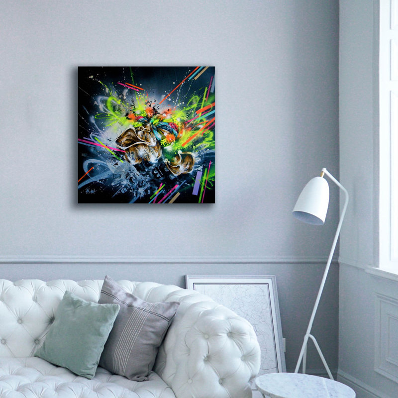 'Climb' by Taka Sudo, Canvas Wall Art, 37" H x 37" W x 1.5" D
