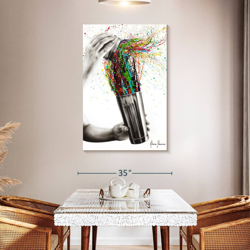 Yarlin Shake It, 48" H x 32" W