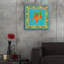  Art mural en verre acrylique, 24 po x 24 po «Manyo Caliente 3» par Farida Zaman-1526981255
