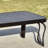 Daveah Rectangular Metal Outdoor Side Table , 48.03'' in. W 27.55'' in. D
