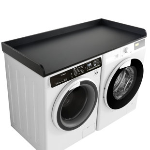 Kaboon Washer Dryer Countertop With Edge Rails, 28" X 58"