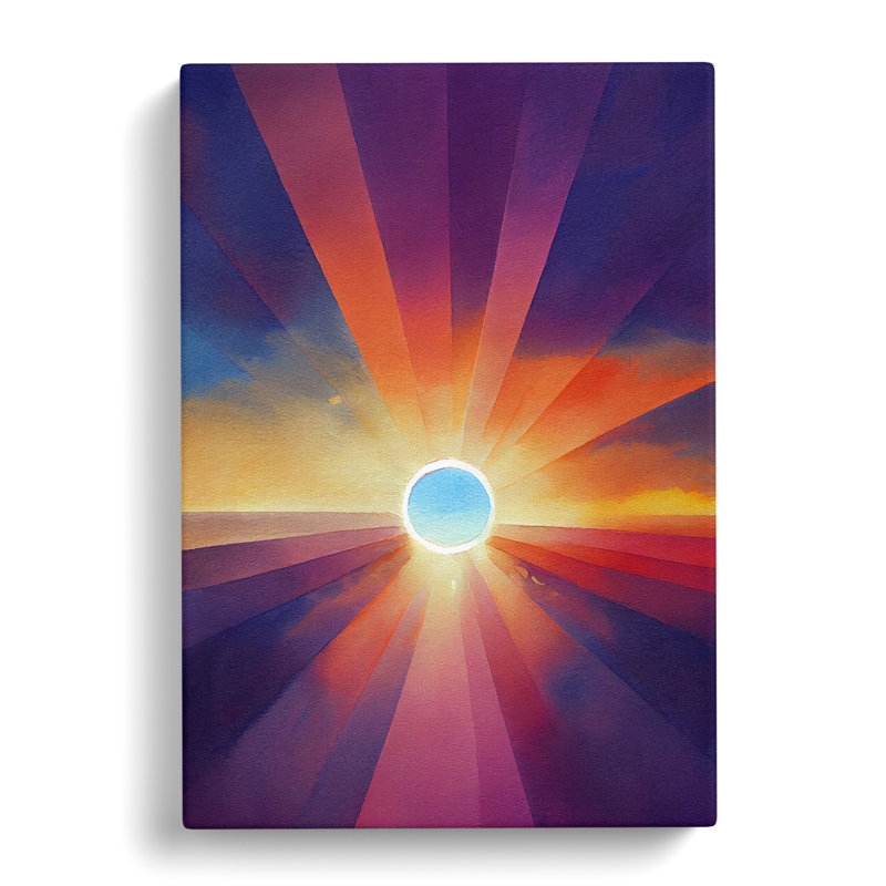 Magical Sun Vol.4 - Wrapped Canvas, 60cm H x 40cm W x 3cm D