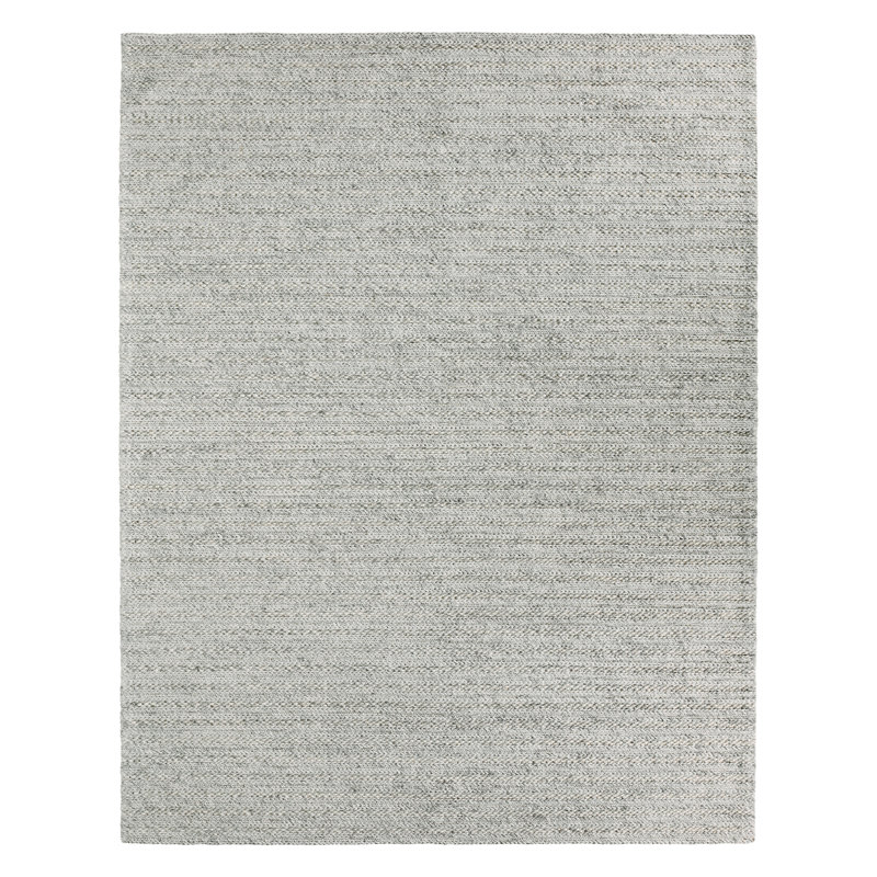 Tapis crème / gris clair fait à la main Jaipur Living Grams (10 pi x 14 pi), Rectangle de 10 pi x 14 pi
