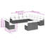 Vidaxl Garden Sofa Set
