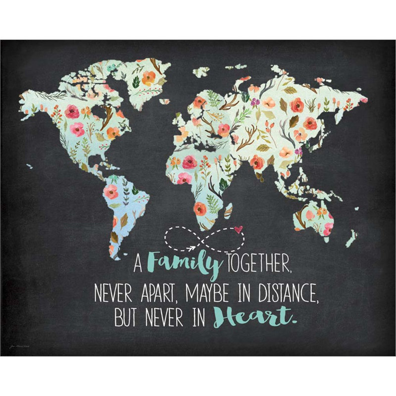 «Family Together» par Jo Moulton, art mural sur toile