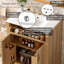 Meuble-lavabo de 30 po avec cadre en bois massif-178722361
