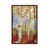 Classic Brown Wood Framed Canvas