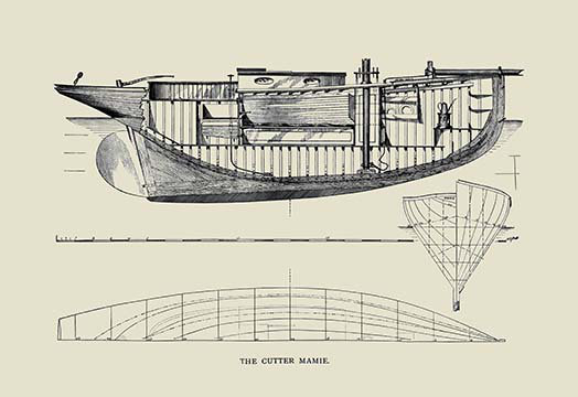 « the massicot horloge » par charles p. kunhardt, impression