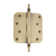 Nostalgic Warehouse 4" x 4" Steeple Tip Residential Hinge with 5/8" Radius Corners
