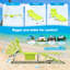 Fauteuil de bronzage réglable 3-en-1 | Matériau en ABS | Chaise longue ergonomique pour l'extérieur | Plage, patio, bord de piscine, camping