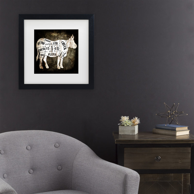 " Butcher Shop II " by LightBoxJournal, Black, 13" H x 13" W x 0.75" D