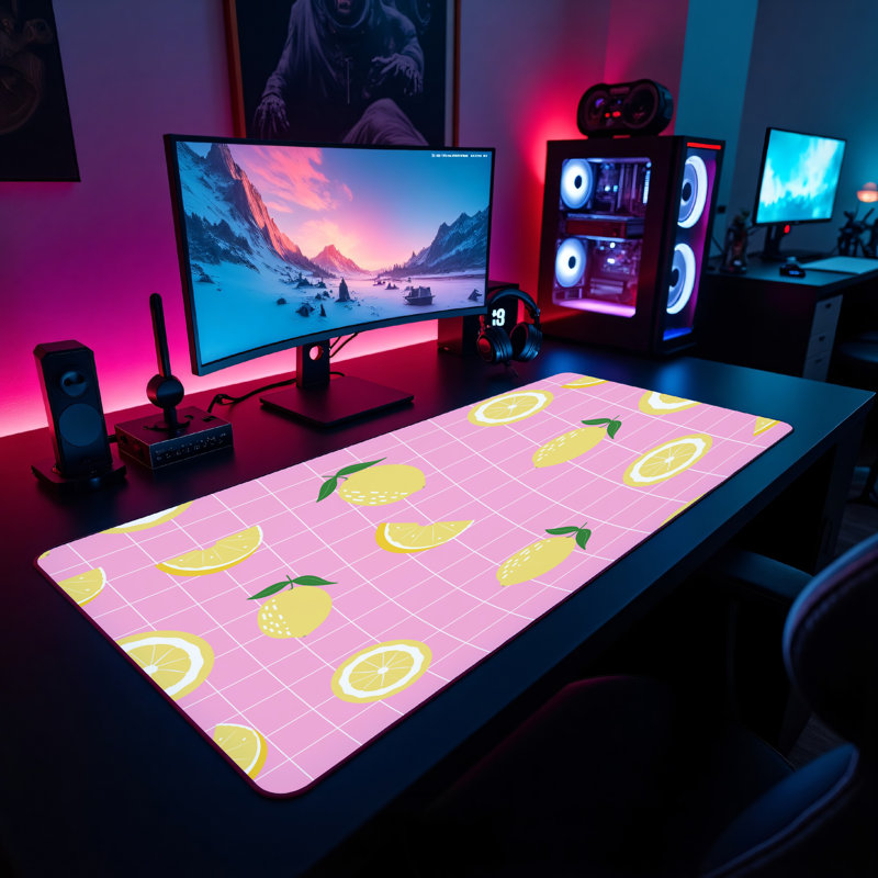 Polyester Desk Pad, 23.6x13.8