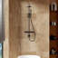 Système de douche modernisé amélioré - Douche à main et pluviale à 3 fonctions, Barre coulissante réglable, Installation facile à faire soi-même, Certifié NSF, Pas besoin de remplacer la valve-111154016