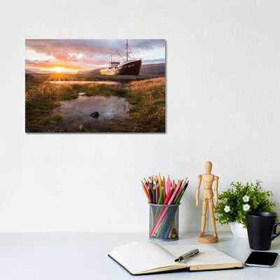 Anchoring Forever by Fabian Fortmann - Wrapped Canvas Print