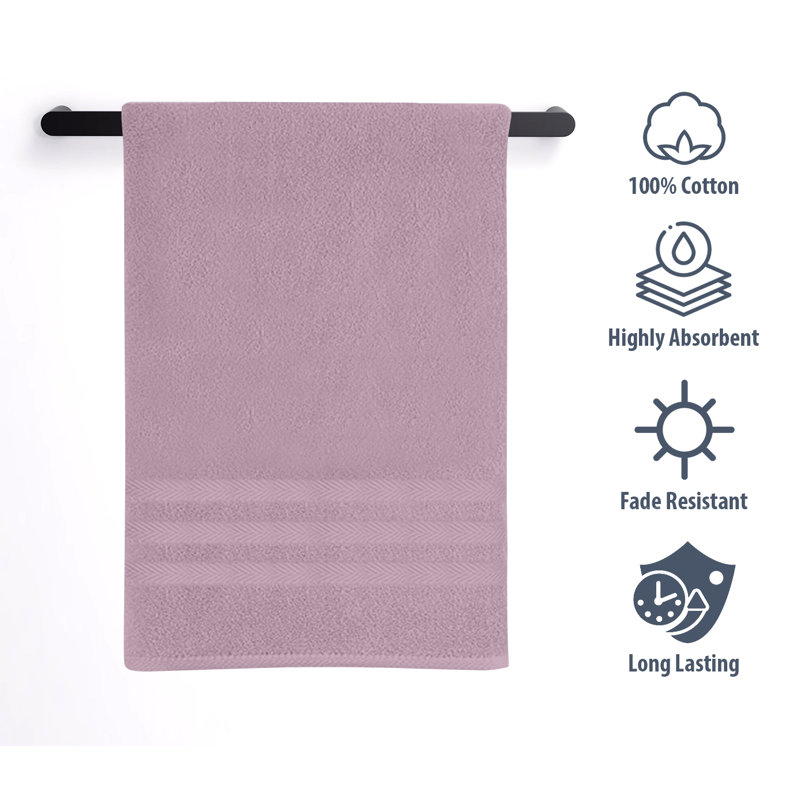 Plush Bath Towel, Lavender