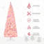 Arbre de Noël artificiel enneigé 7,5 pi-2101765159-2101765153