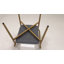 Chaise de salle à manger d'extérieur 2 pièces Modena