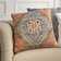 Vince Embroidered Cotton Blend Throw Pillow