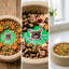  Bols pour chiens - Ensemble de 10 assiettes robustes pour aliments pour animaux en pâte moulée