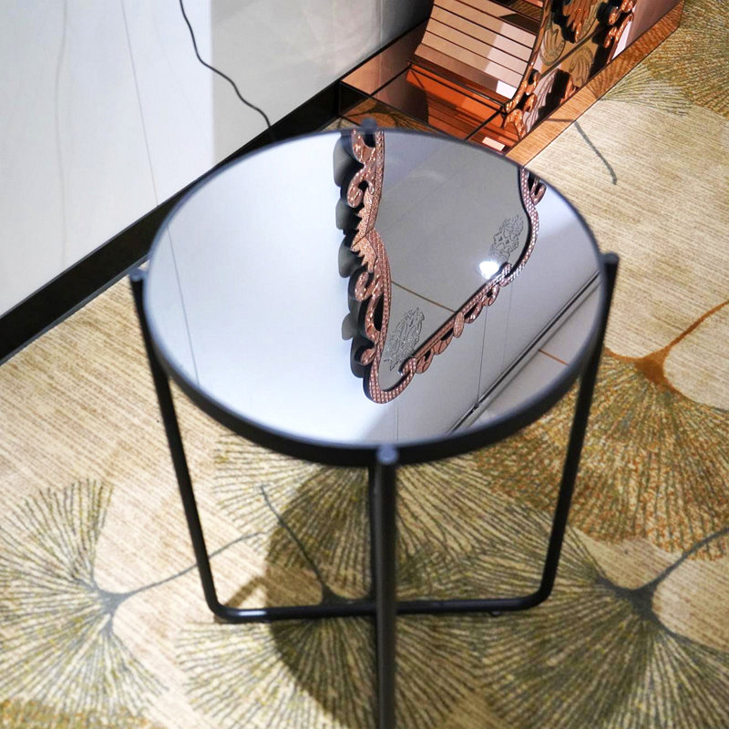 Led Round End Table