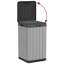 Barbarann Plastic Manual Lift Kitchen Trash Can - 80L-1447487283