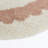 Azalea Pink Multi Kids Flower Toss Scallop Border Oval Area Rug-126452391