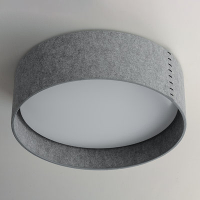 Cathelene Fabric LED Flush Mount