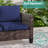 Outdoor PE Rattan Loveseat Sofa-758187501-758187502