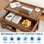 Table basse à plateau relevable Modern-129053065