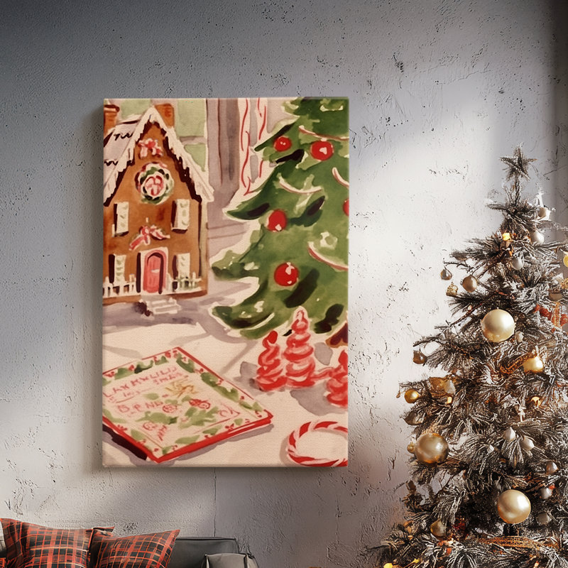 Toile tendue Gilded Hearth at Dusk-Premium, H 27 po x l 18 po