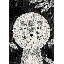 Power Loom White/Black Rug-284010230