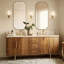Miroir de salle de bain Modern Cadre en acier inoxydable-864994762-850583411