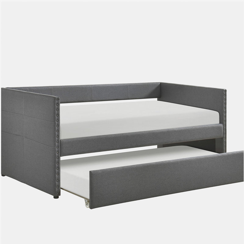 Lit de jour Modern, Gris foncé