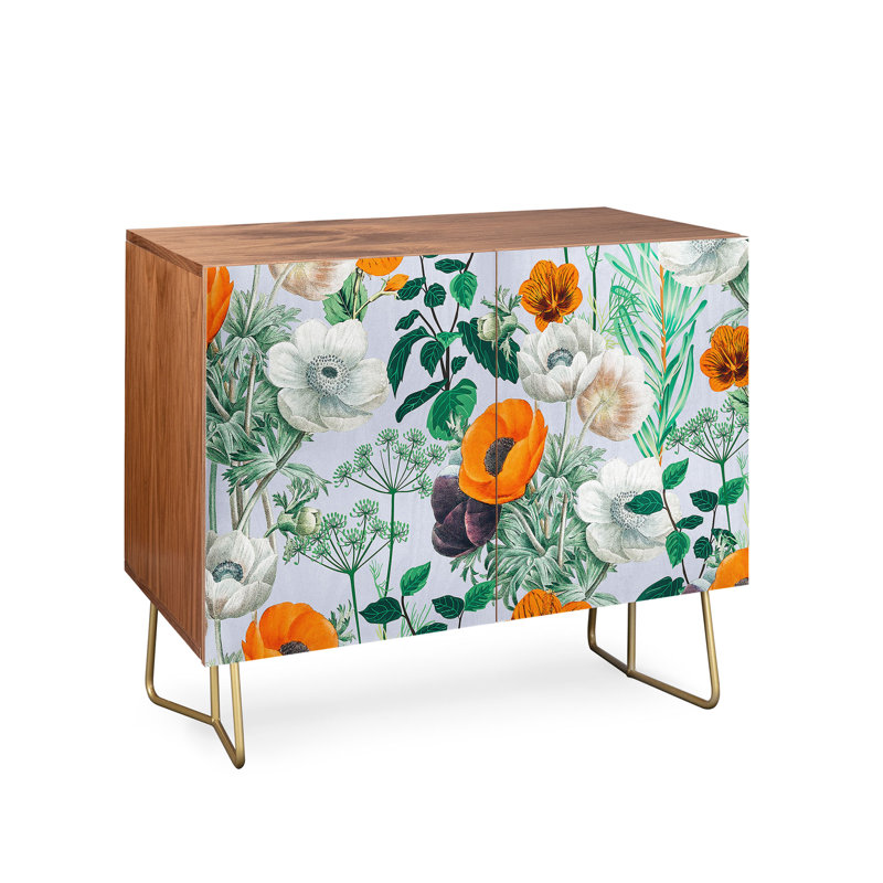 Crédence 83 portes 83 fleurs sauvages