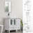 Breahnna 36'' Single Bathroom Vanity with Manufactured Wood Top, Vessel Sink, Faucet, Drain-96252707-96252708