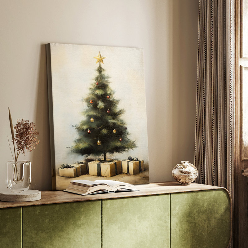 Art des Fêtes de Noël - série 2-CXIV - galerie sur mesure, H 27 po x l 18 po