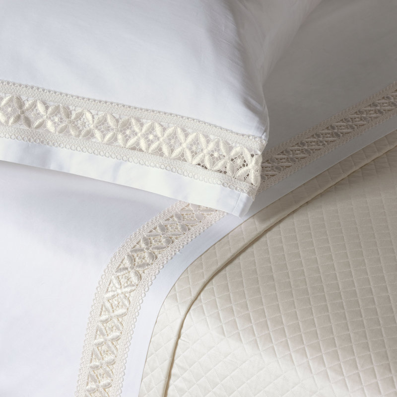 Matera Coverlet, Ivory, Full Coverlet