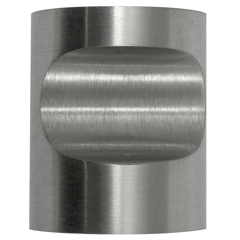 Brickell Stainless Steel Cylindrical Knob