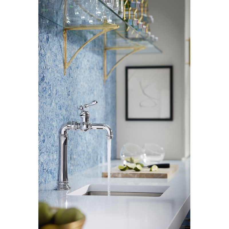 Artifacts® Gentleman's Bar Faucet with Accessories, Polished Chrome