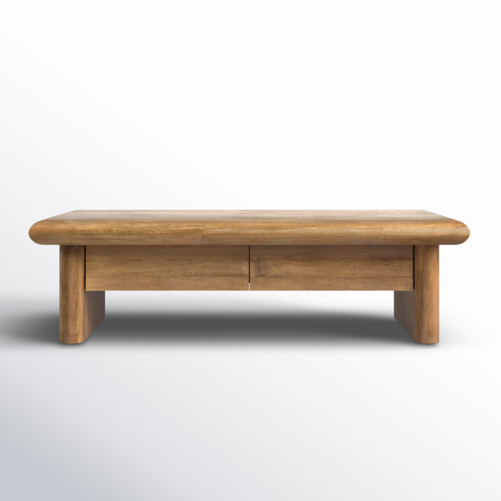 Elyx Solid Wood Coffee Table with Storage