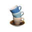 Stoneware Espresso Cup and Saucer