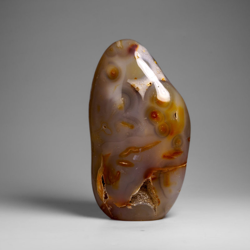 Genuine Polished Agate Freeform From Madagascar (2.5 Lbs)