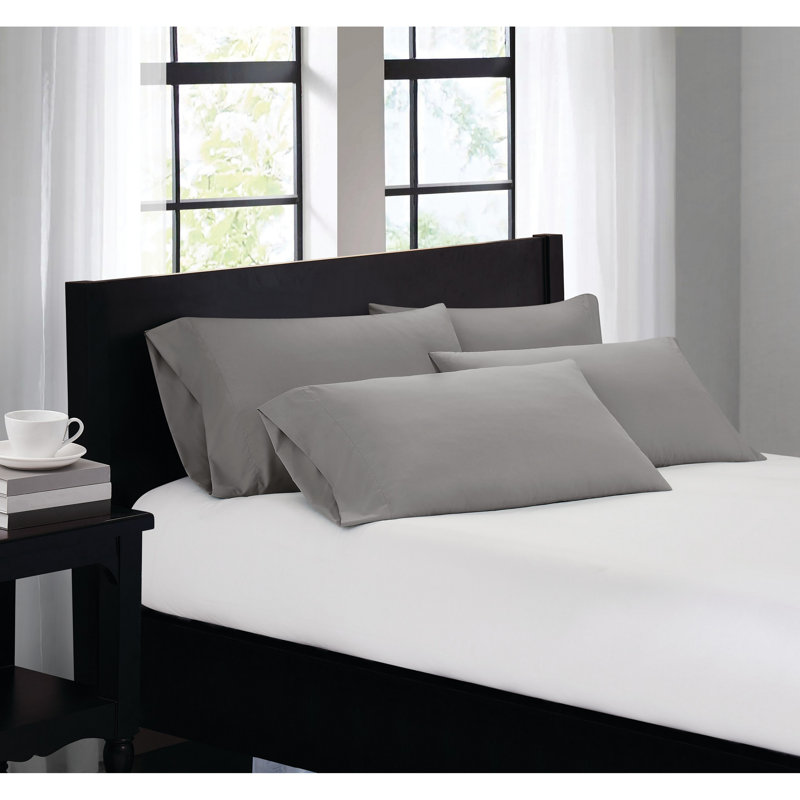 4 Piece Pillowcase Case Pack, Standard Pillowcase, Navy