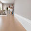 Moulure de plinthe 3 pièces pour plancher et murs 9/16 po X P 3 1/4 po X P 96 po L réversible en bois Total-132785178-132785179