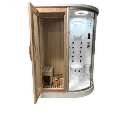 Armoire à musique avec douche à vapeur canadienne Canadian Red