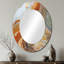 Symphonie orange orange beige et symphonique abstraite sur métal-229913370