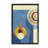 Relaxing on Pool Float Gold Framed Floater Canvas by Victoria Barnes-2144975300-2144975301