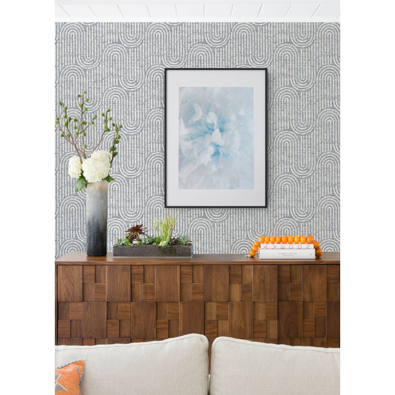 Papier peint Trippet Zen Waves, Bleu
