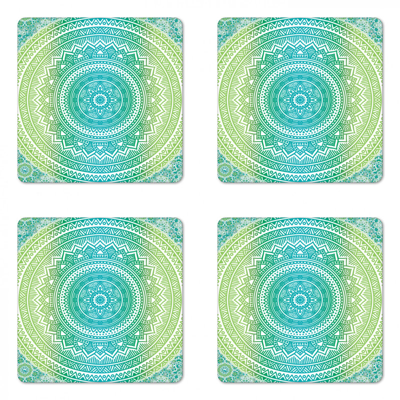 Square 4 Piece Coaster Set