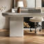 Bureau de direction moderne blanc cassé 63 po Drish pour bureau à domicile et bureau avec rangement-1228429178